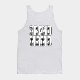 Grand Mama bullet hole gun shots Tank Top